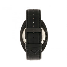 Load image into Gallery viewer, Reign Quentin Automatic Pro-Diver Leather-Band Watch w/Date - Black - REIRN4907
