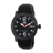 Load image into Gallery viewer, Reign Tudor Automatic Pro-Diver Watch w/Date - Black - REIRN1206
