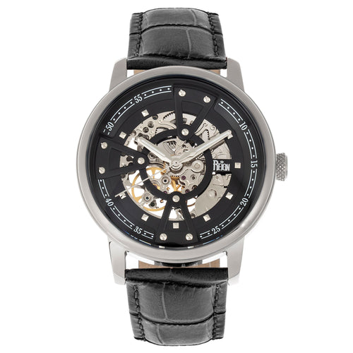 Reign Belfour Automatic Skeleton Leather-Band Watch - REIRN3607