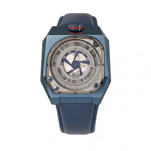 Load image into Gallery viewer, Reign Asher Automatic Sapphire Crystal Leather-Band Watch - Blue - REIRN5105
