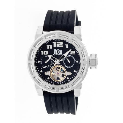 Reign Rothschild Automatic Semi-Skeleton Watch w/Day/Date - REIRN1302