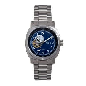 Reign Impaler Semi-Skeleton Bracelet Watch - Blue/Silver - REIRN6110