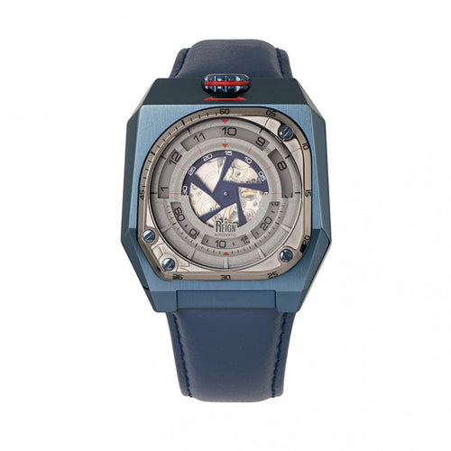 Reign Asher Automatic Sapphire Crystal Leather-Band Watch - REIRN5105