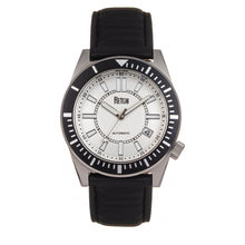 Load image into Gallery viewer, Reign Francis Leather-Band Watch w/Date - Black/Silver - REIRN6301
