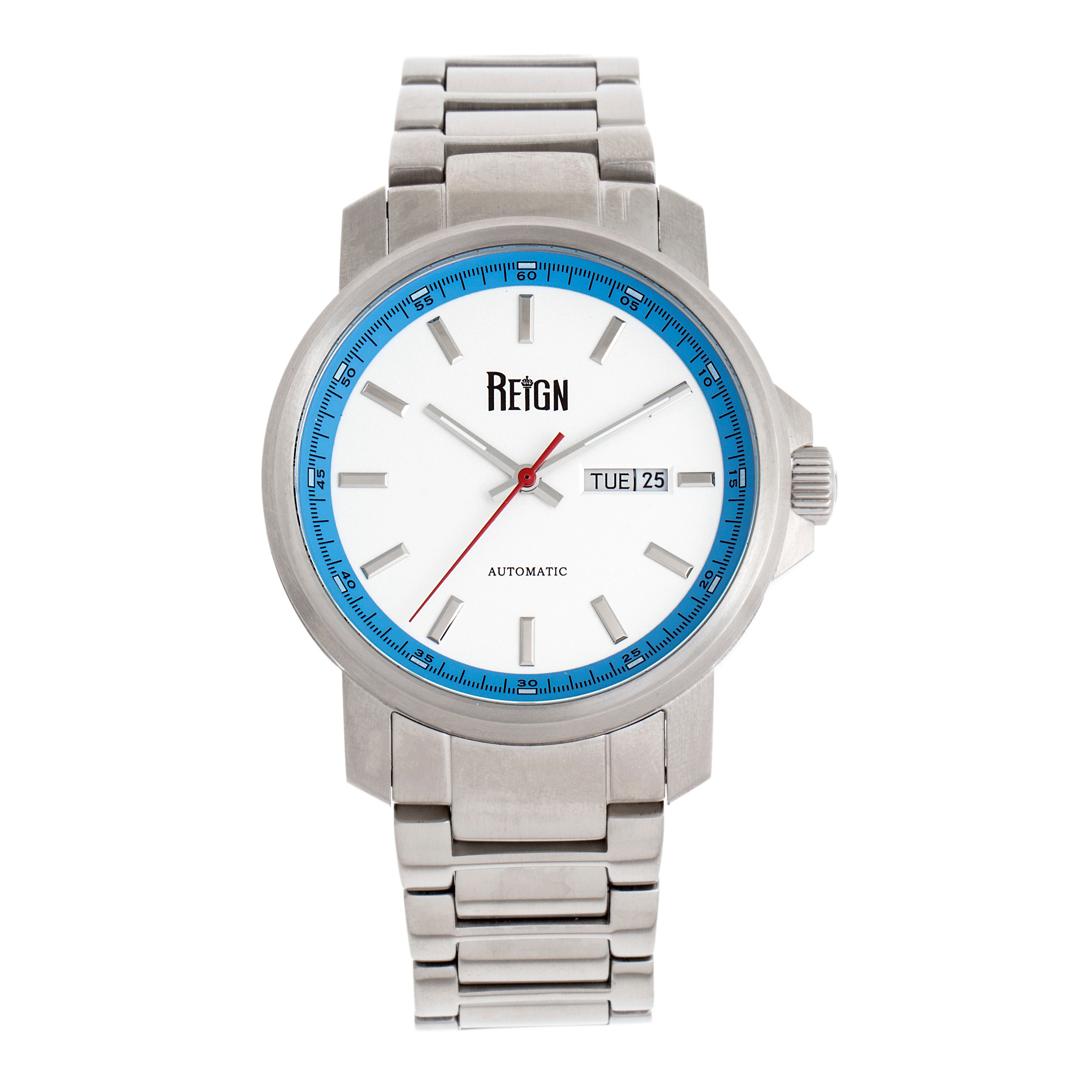 Reign Helios Men s Watch Silver Band Silver Case REIRN5701