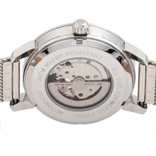 Load image into Gallery viewer, Reign Rudolf Automatic Skeleton Bracelet Watch - Silver - REIRN5901
