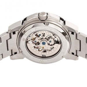 Reign Philippe Automatic Skeleton Bracelet Watch - Silver/Black - REIRN4602