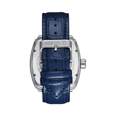 Load image into Gallery viewer, Reign Olympia Automatic Semi-Skeleton Leather-Band Watch - Silver/Blue - REIRN5603
